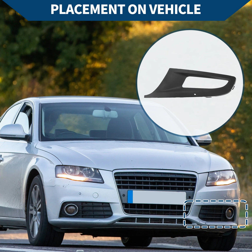 Front Left Fog Light Grill Replacement for Volkswagen Polo (2010–2012)