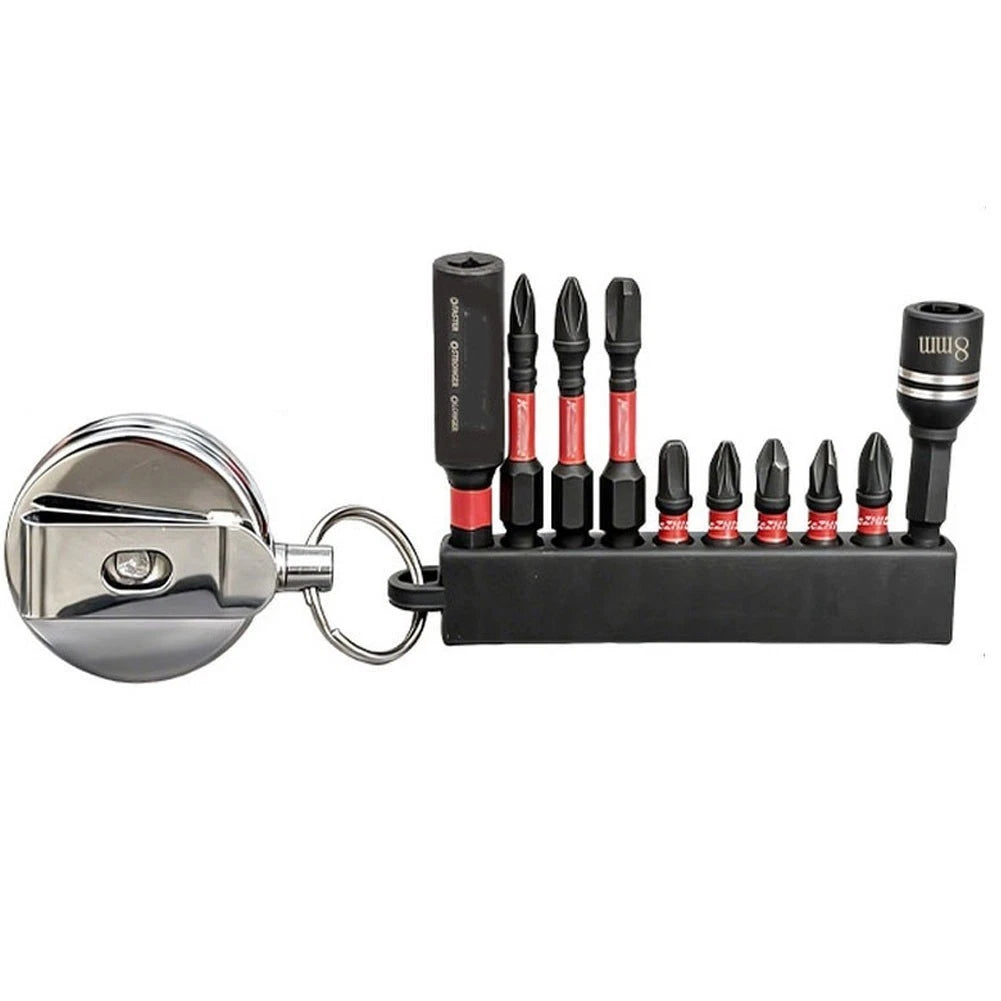 Portable Screwdriver Bit Extension Rod with Magnetic Tip