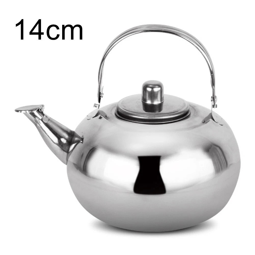 Stainless Steel Camping Teapot with Anti Scald Handle