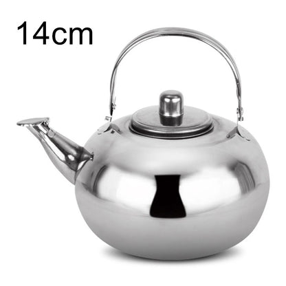Stainless Steel Camping Teapot with Anti Scald Handle