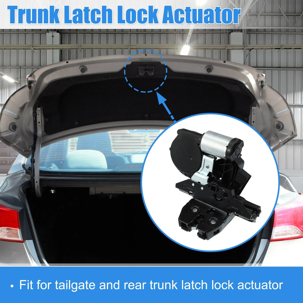 Trunk Latch Lock Actuator Replacement Rear for Chevy for GMC for Cadillac (2008–2015)