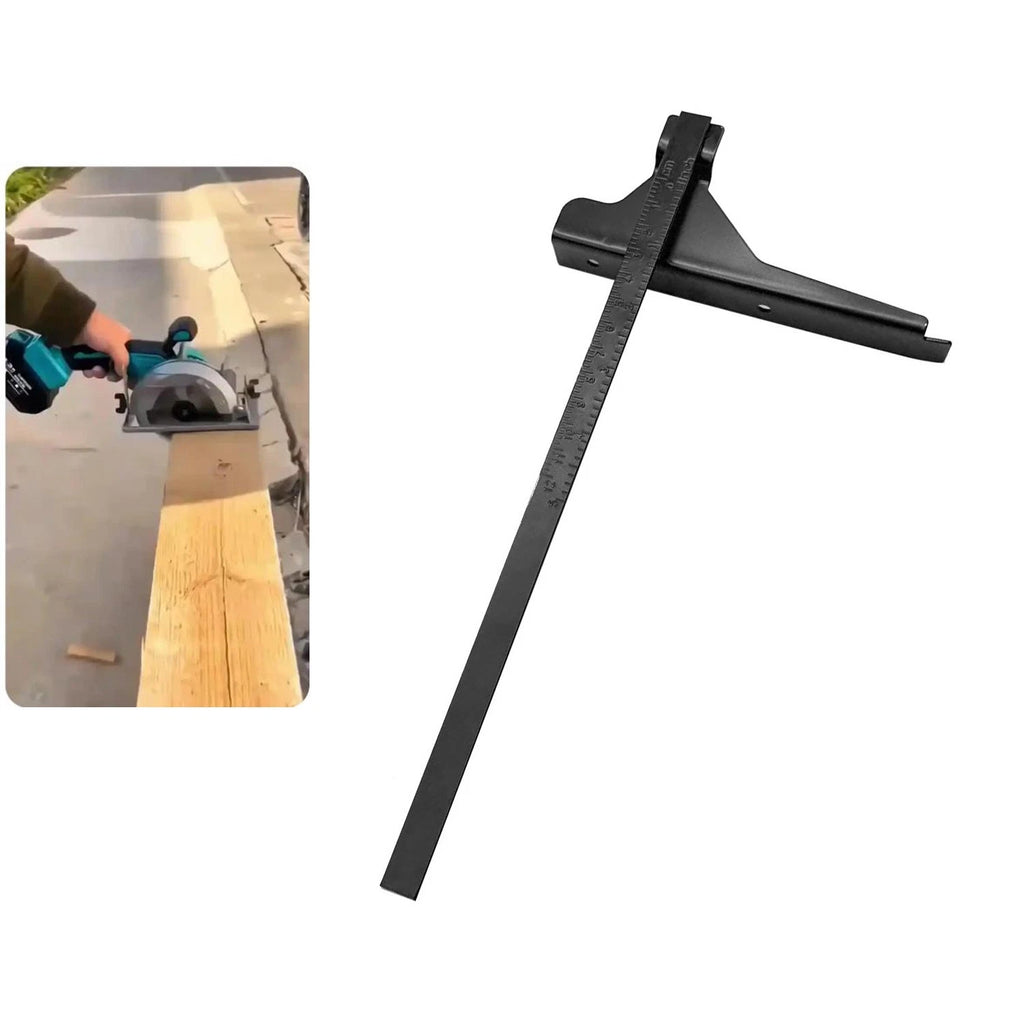 Precision Metal Scale Gauge for Circular Saw Table Alignment