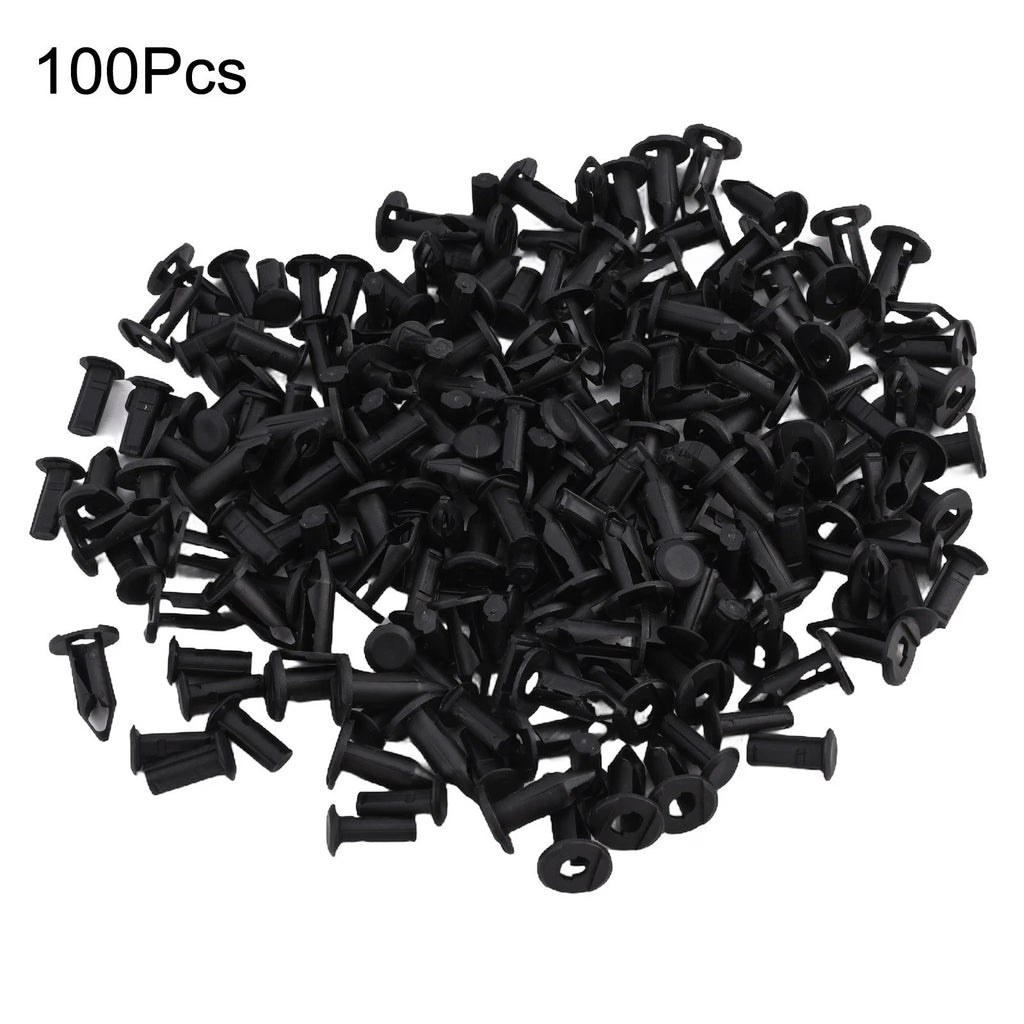 Rivet Assortment for Car Motorcycle ATV (Black)