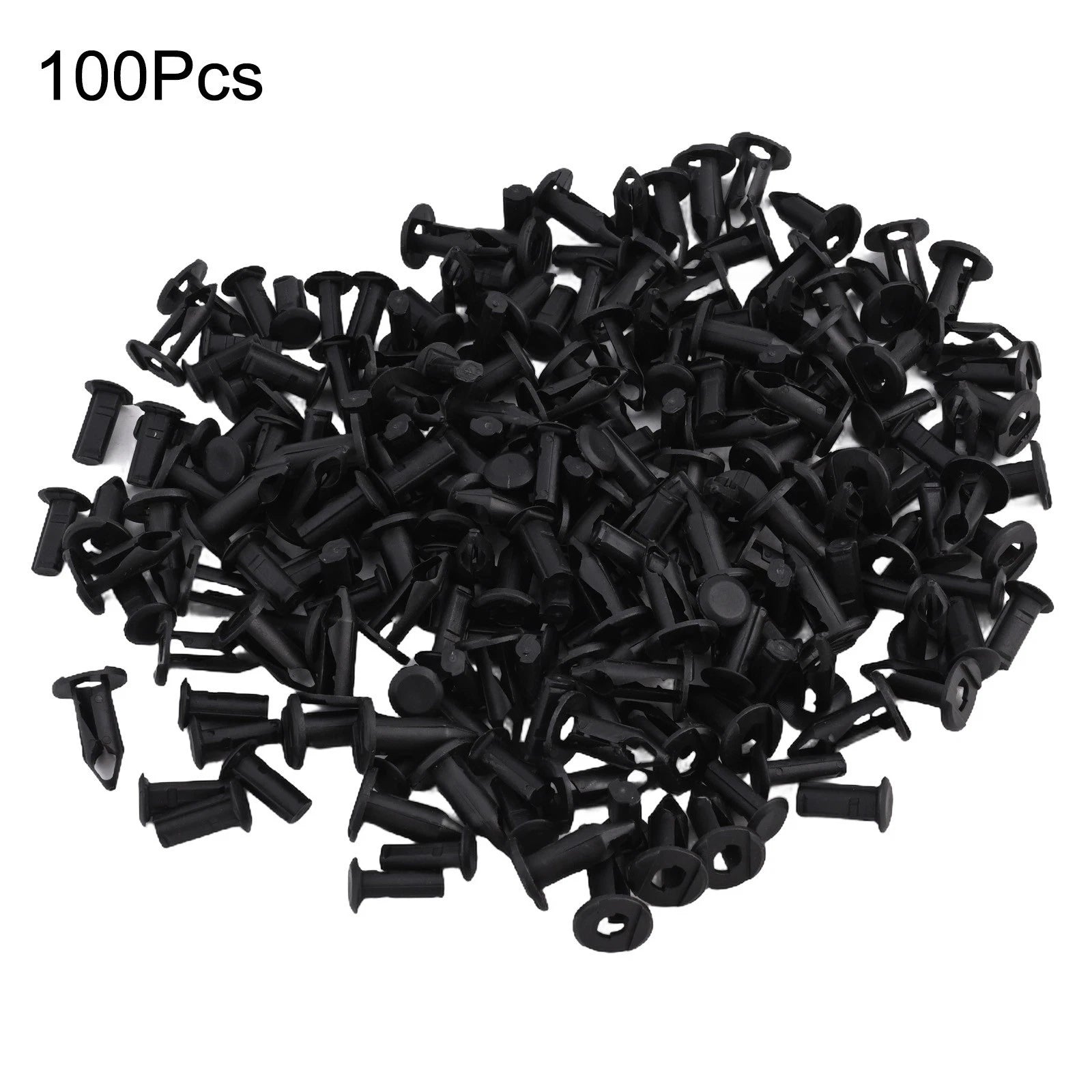 Rivet Assortment for Car Motorcycle ATV (Black)