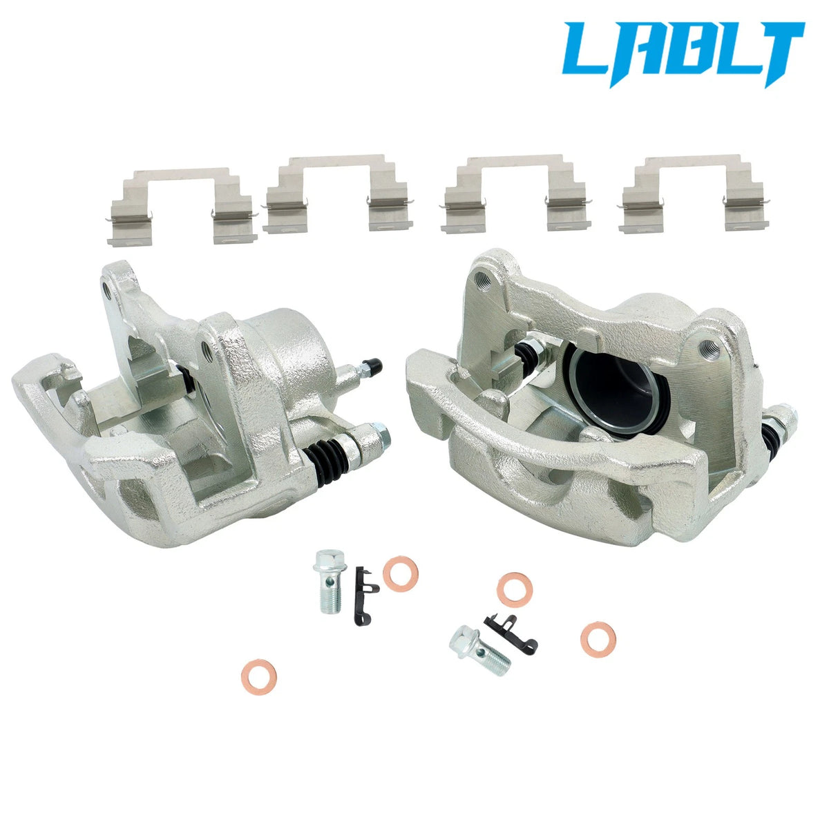 Front Brake Caliper Assembly Set for Pontiac Vibe Toyota Corolla Matrix (2003–2008)