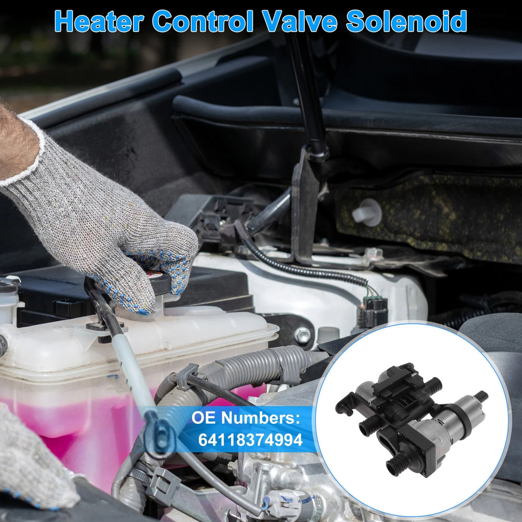 Heater Control Valve OEM Replacement for BMW 528i 1997–1999 (540i 1997–2003)