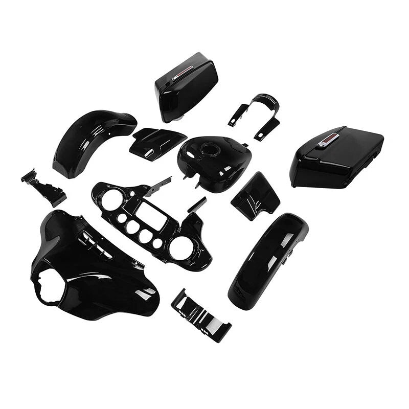 Fairings Bodywork Kit for Harley Electra Glide 2014–2024 Vivid Black
