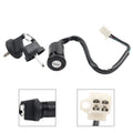 Set of 4 Wire Ignition Switch Master Keys Lock for 50-250cc Mini Quad ATV