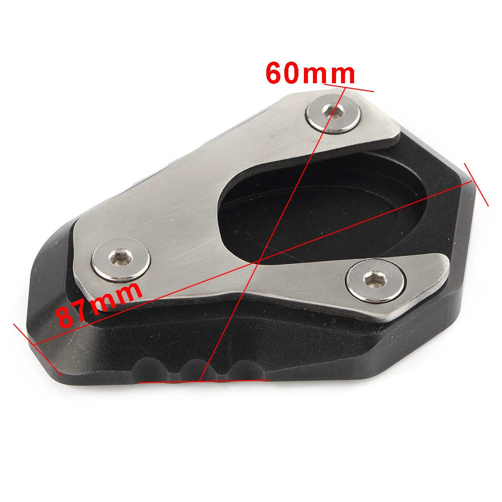 Kickstand Side Stand Pad Extension for Kawasaki ZX-10R (2011–2023) - Grey