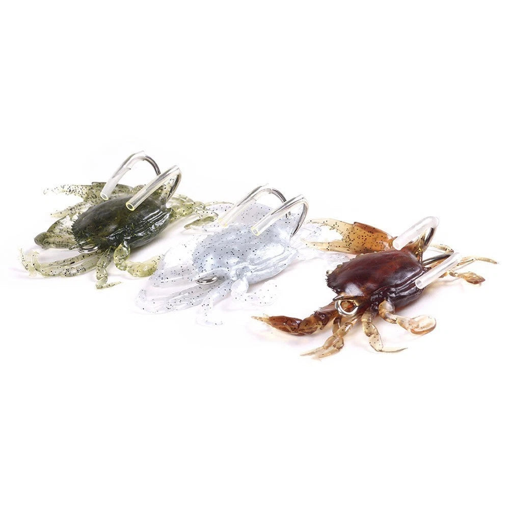 Soft Bait Artificial Crab Baits Silicone (1/2/3/4/5/6)