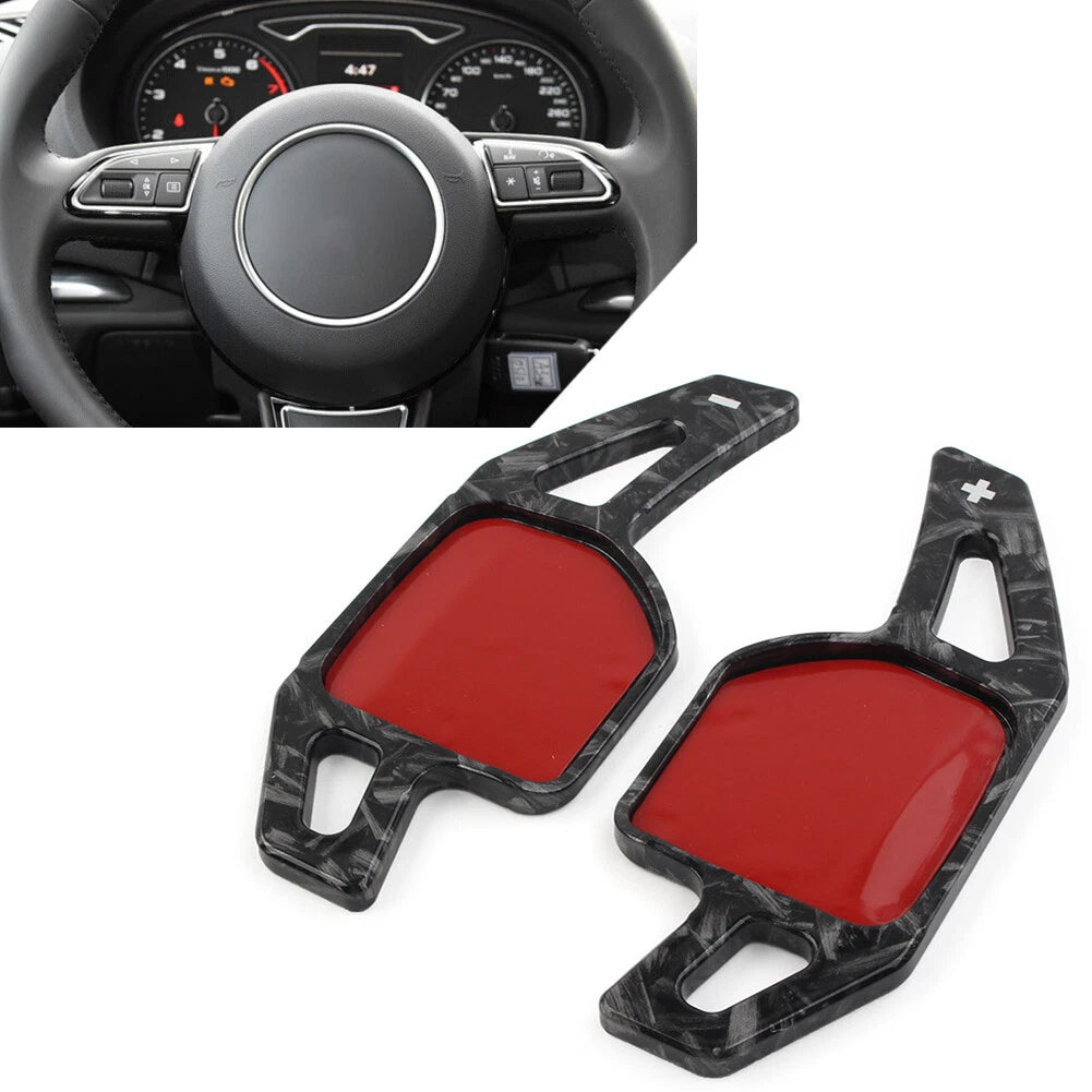 Steering Wheel Paddle Shifter Extension for Audi A3 A4 A5 A6 A7 A8 Q3 Q5 Q7 TT (2010–2023)