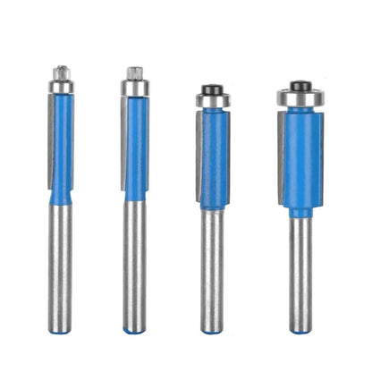 6mm Shank Milling Cutter Flush Trim Router Bit with Bearing for