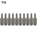 10pcs Torx Screw Driver Bits Set for Automotive Repairs
