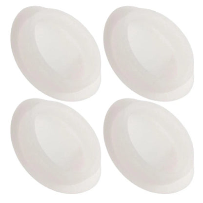 Set of 4 Rubber Base Hole Adapters for Generator Protection