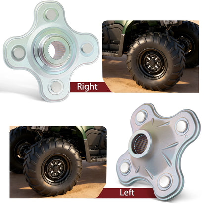 Rear Wheel Hubs for Yamaha Big Bear 400 YFM400 (2000–2006)
