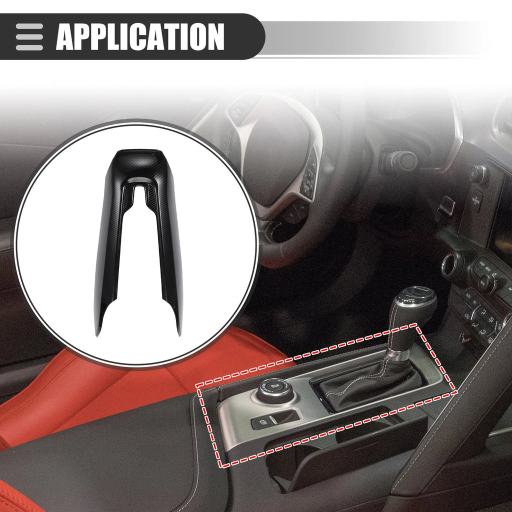 Car Interior Center Control Cover Trim for Chevrolet Corvette C8 (2020–2023)