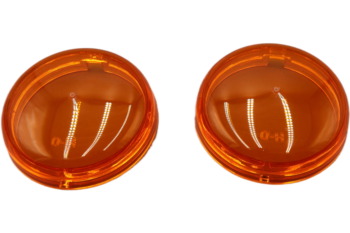 Turn Signal Lens Pair for Harley-Davidson Softail, Dyna, Touring, V-Rod (OEM)