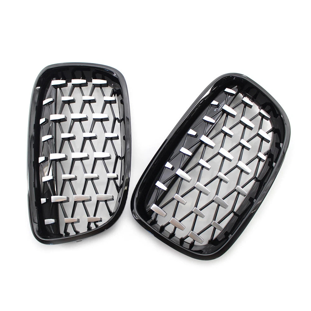 Chrome Front Grille for BMW 1 Series F20 F21 (2011–2014)