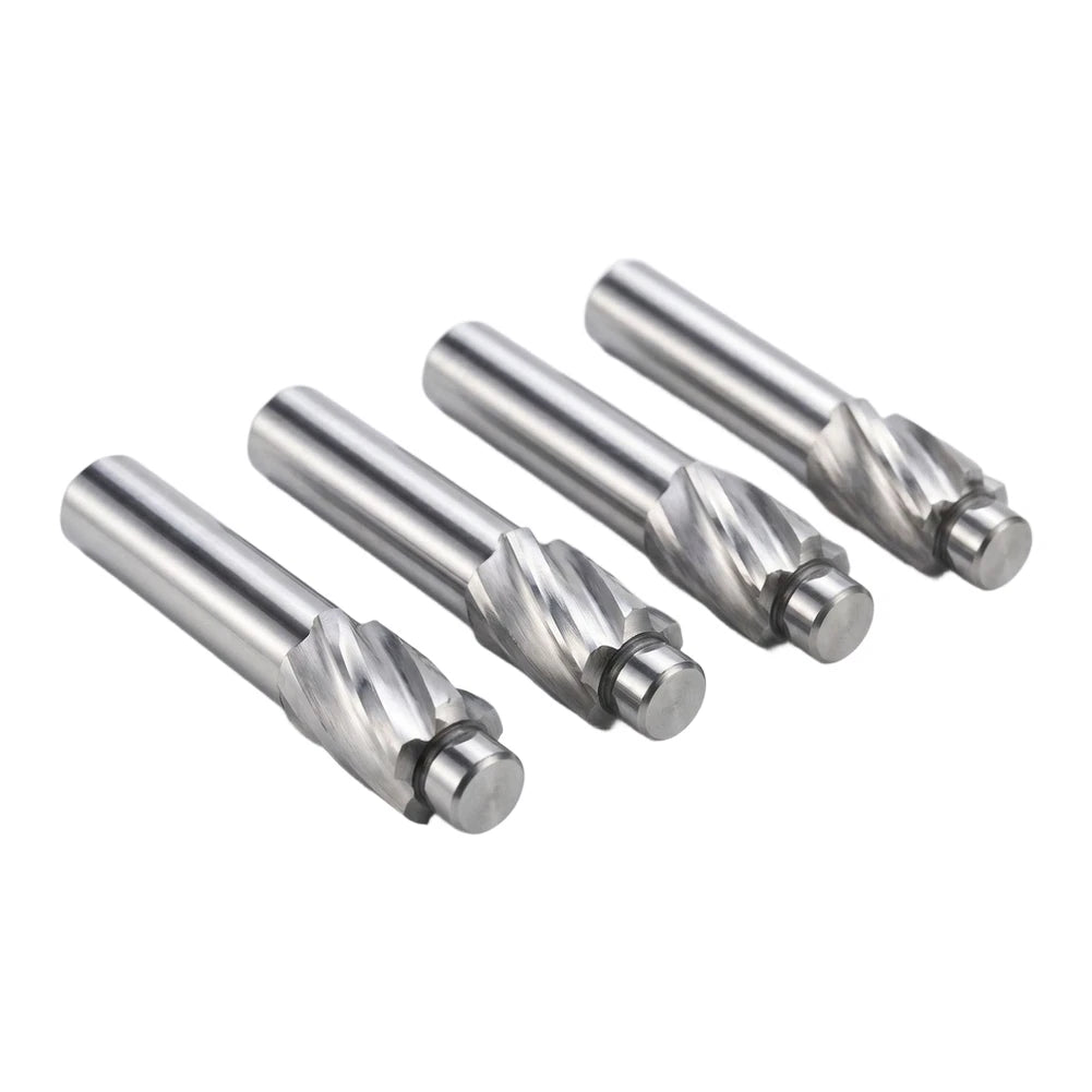 Countersink End Mill for Metal Fabrication (HSS AL, Flat Bottom)