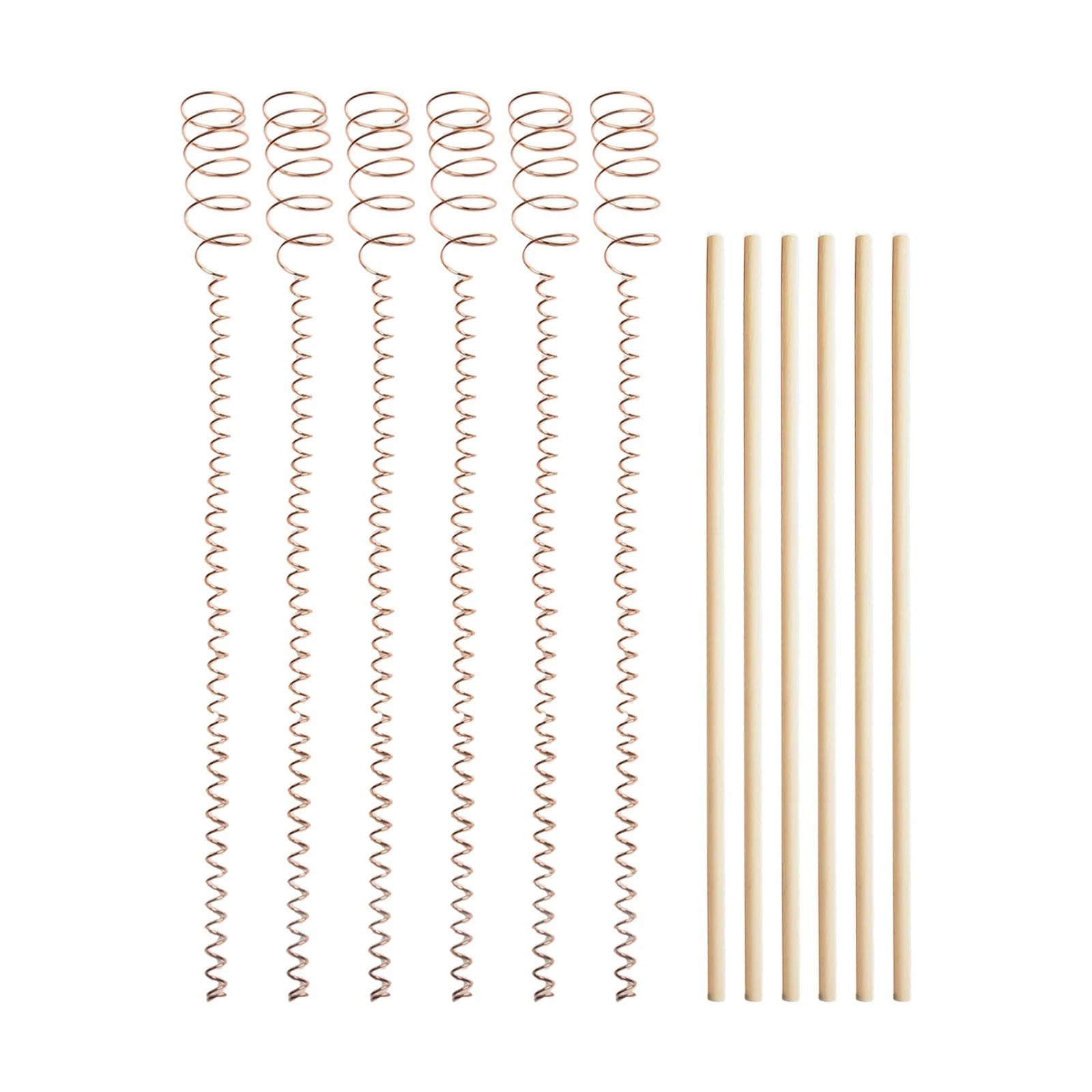 6 Pack Copper Stakes for Garden (Customizable)