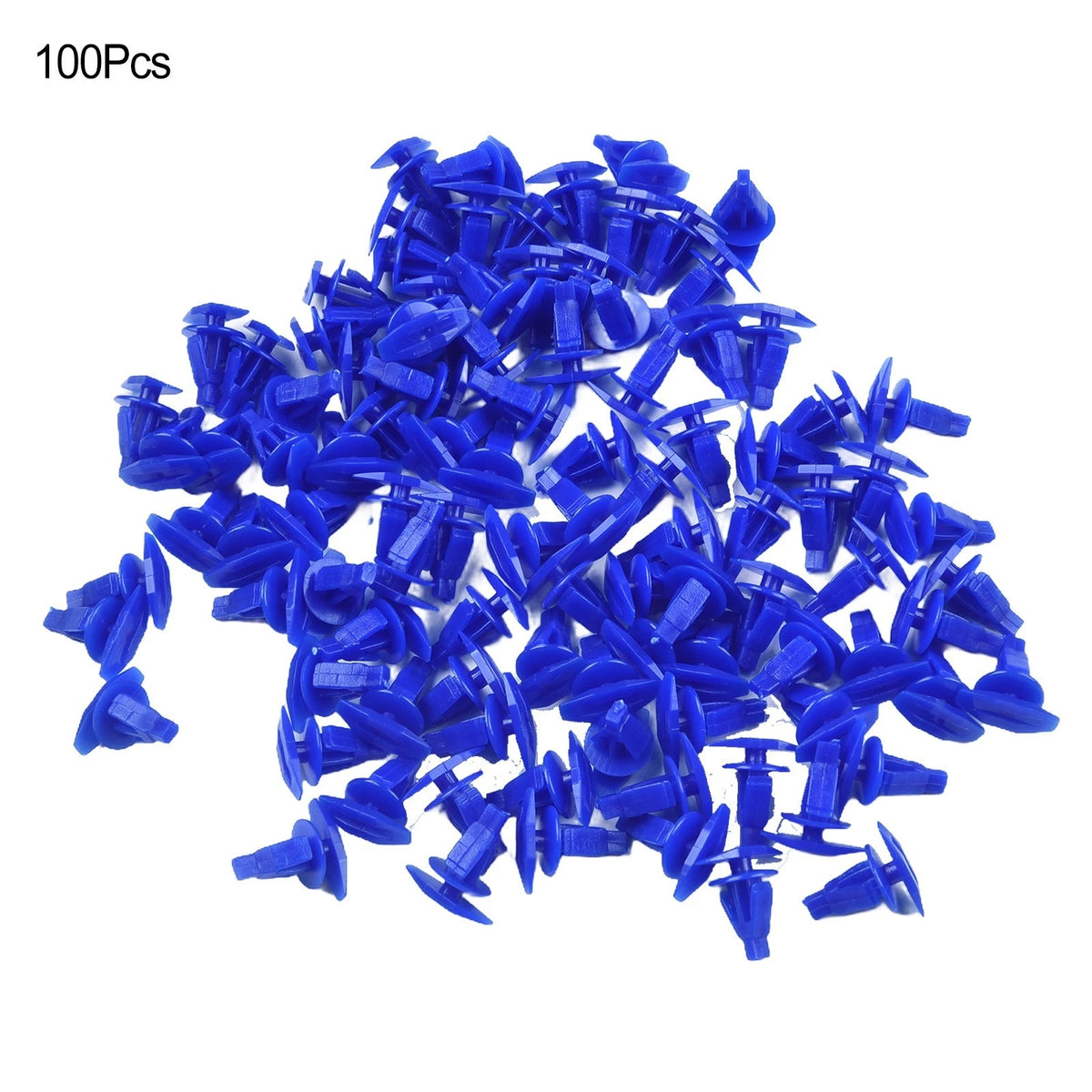 100 Pack Blue Weather Strip Retainers for Toyota