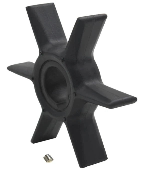 Water Pump Impeller with Key for Mercury 2 Stroke 10-15 HP Outboard (47-42038)