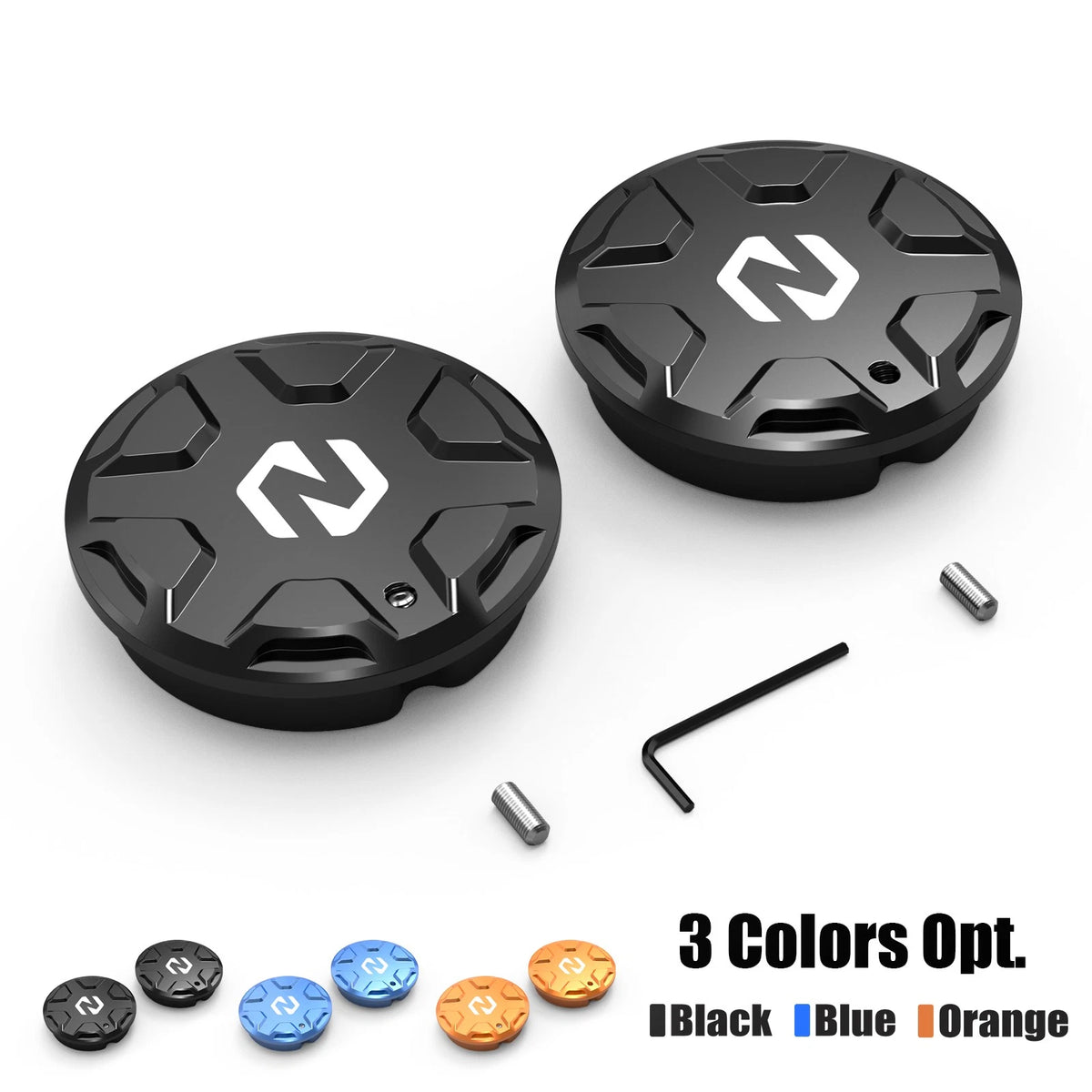 Pair Swingarm Pivot Frame Hole Plug Cover for Husqvarna 701 Enduro (2016–2025)