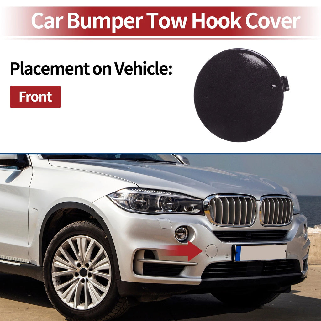 Front Tow Hook Cover Replacement for BMW X5 F15 (2014–2018)