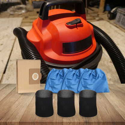 Set of 4 Vacuum Cleaner Dust Bag Filter Accessories Reduce Noise