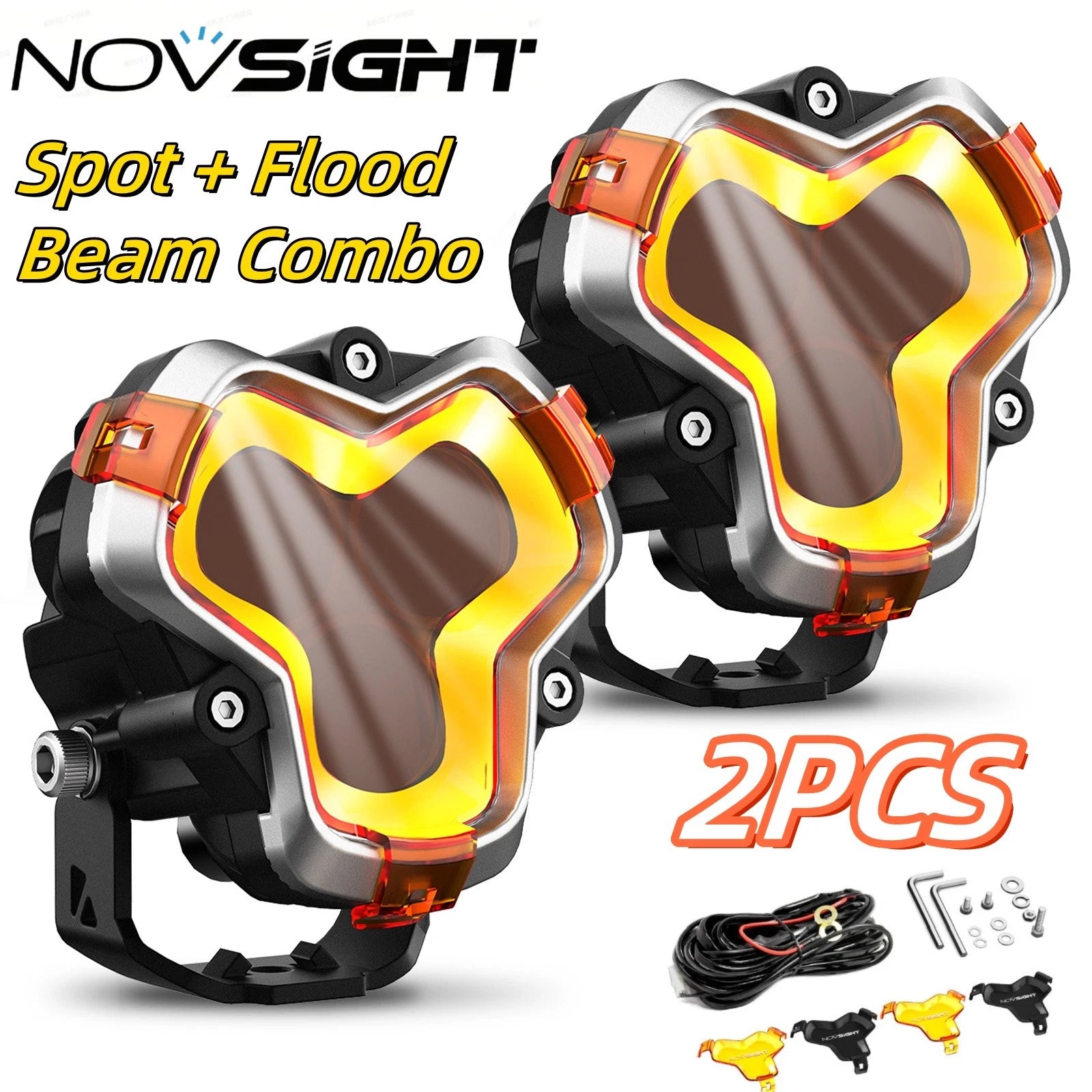 3" LED Work Pod Light Bar for Off Road Adventure (6000K)