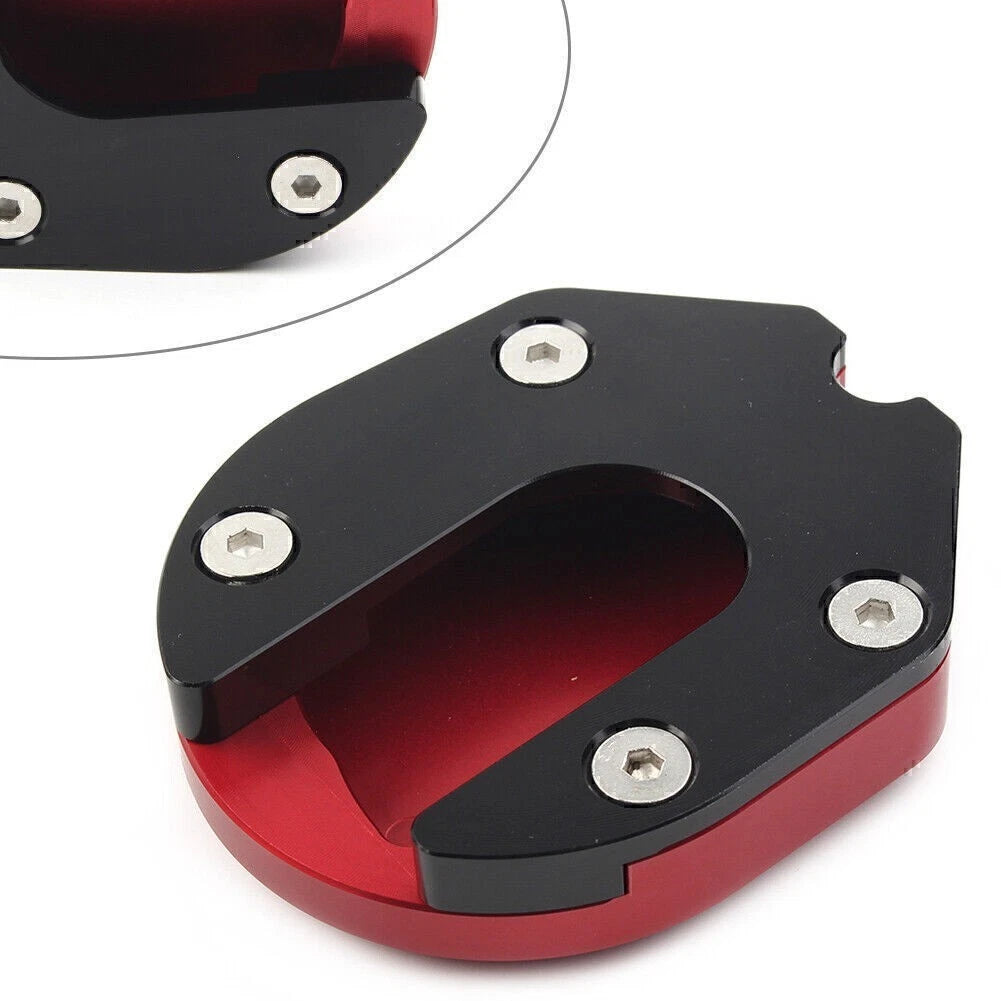 Side Stand Extension Pad Red for Honda Forza 125 250 300 350 (2018–2021)