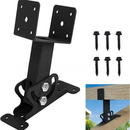 Adjustable Roof Mount Pergola Support Bracket for Patio