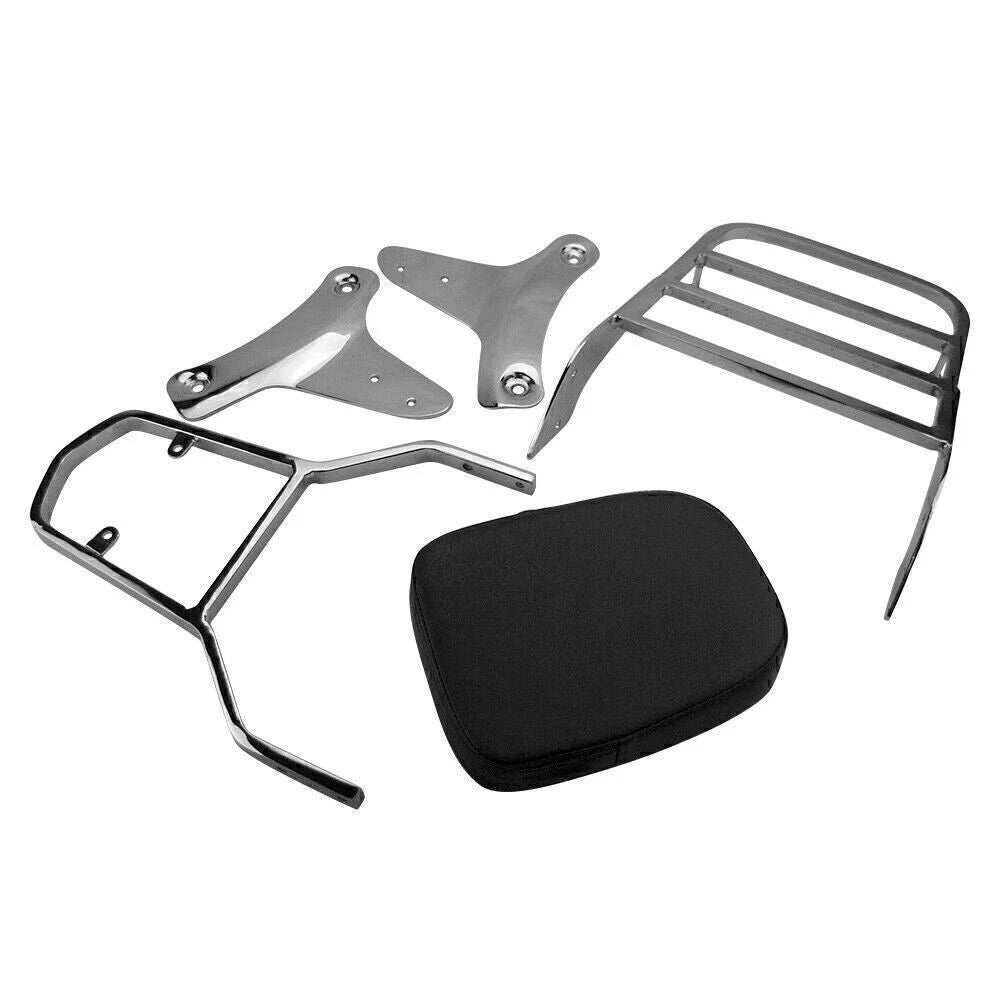 Sissy Bar Backrest with Luggage Rack for Honda Shadow VT750 C2 / VT400 (1997–2003)