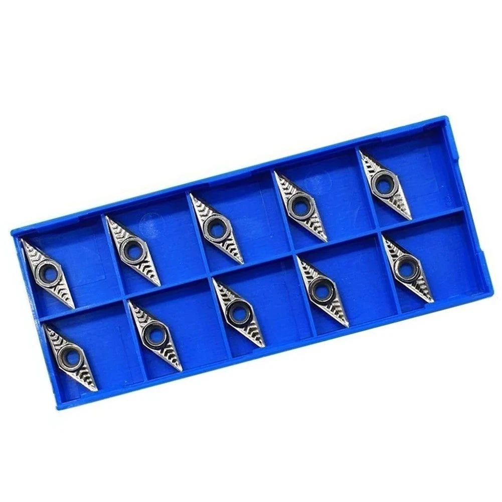 10PCS VCGT110304AK Carbide Inserts for CNC Turning Machines