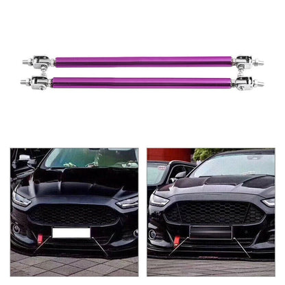 Front Bumper Lip Splitter Strut Rod Tie Support Bar for Universal Car (All Years)