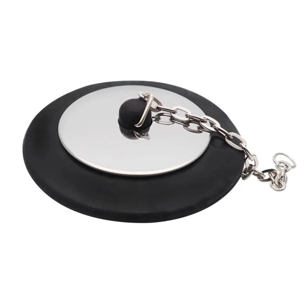 Rubber Wash Basin Bathtub Stopper Chain for Universal Fit