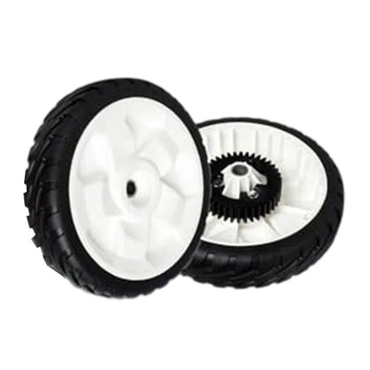 Rear Wheel Replacement for Toro 22 Inch Push Mower (8 Inch Diameter Rubber Tire)