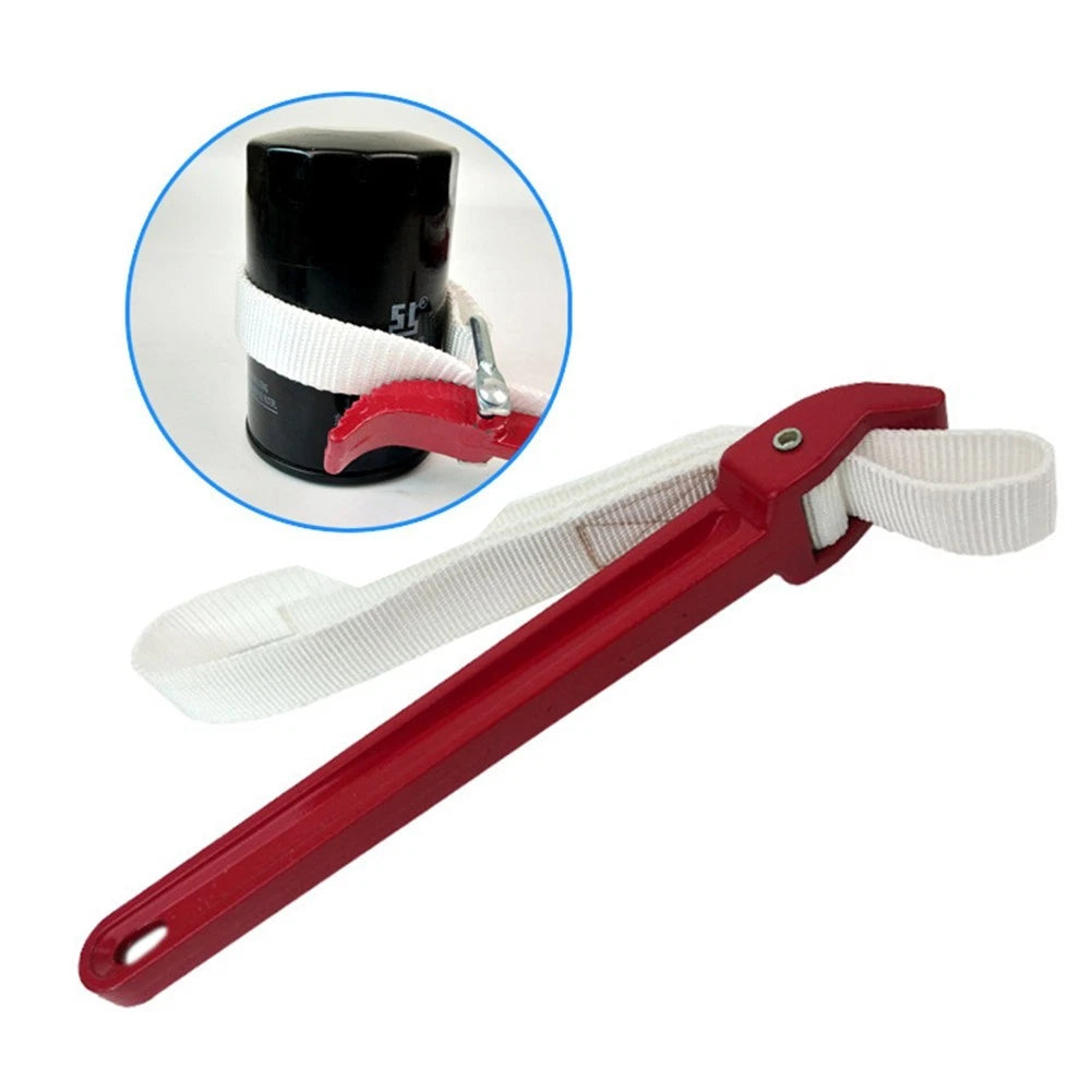 12 Inch Canvas Spanner Oil Filter Wrench for Various Makes Models