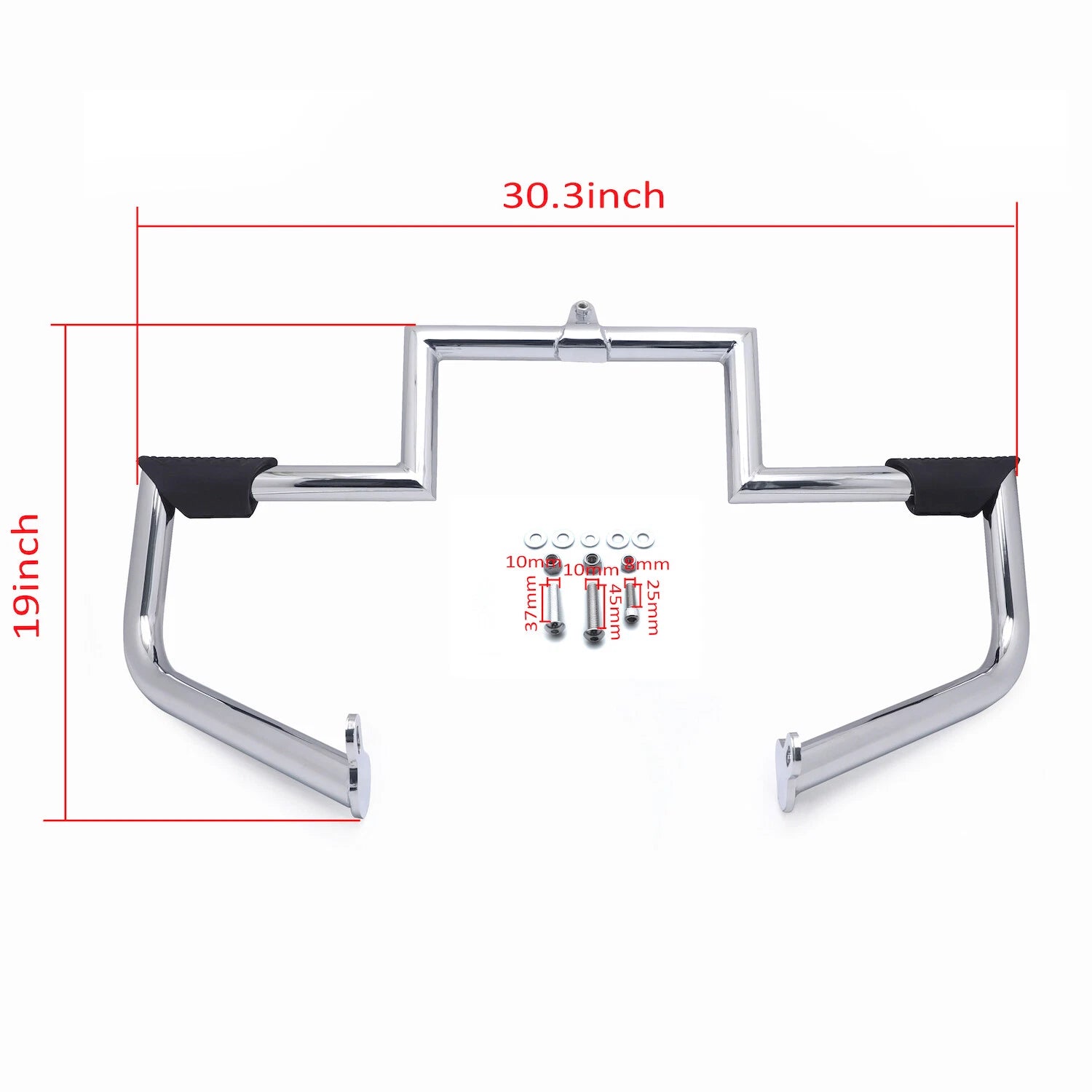 Chrome Engine Guard Highway Crash Bar for H-D Touring (2009–2019)