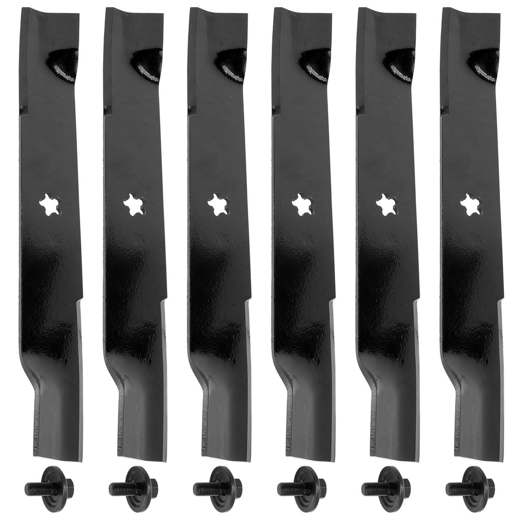 Deck Blade with Bolt Replacement for Husqvarna Jonsered 52 inch (1990–2010)