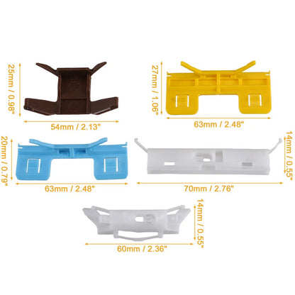 15Pcs Roof Fastener Clips for Honda Civic (2006–2011)