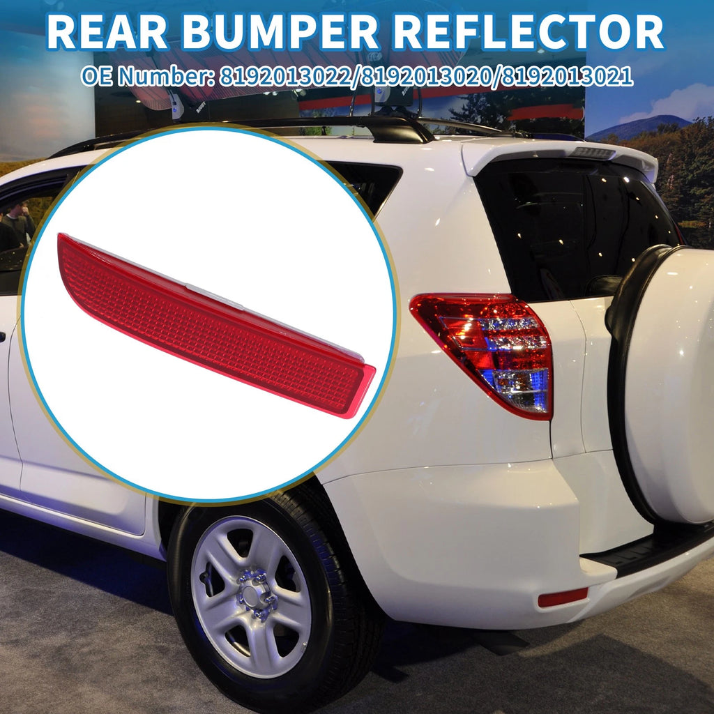 Rear Left Side Bumper Reflector Replacement for Toyota RAV4 (2006–2012)