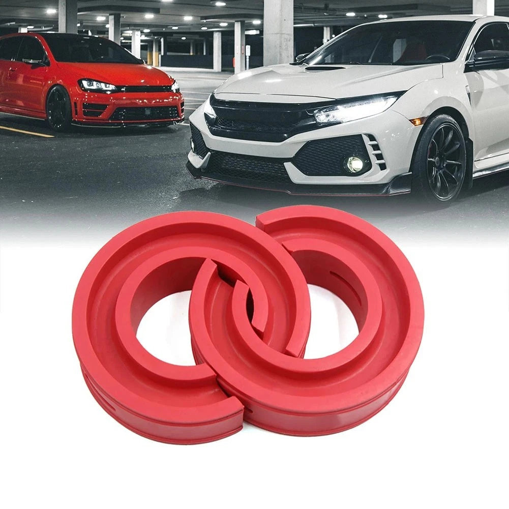 Coil Spring with Rubber Cushion for Shock Absorber Mount