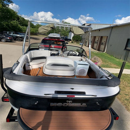EVA Teak Decking Cockpit Mat for Moomba Helix (2017)