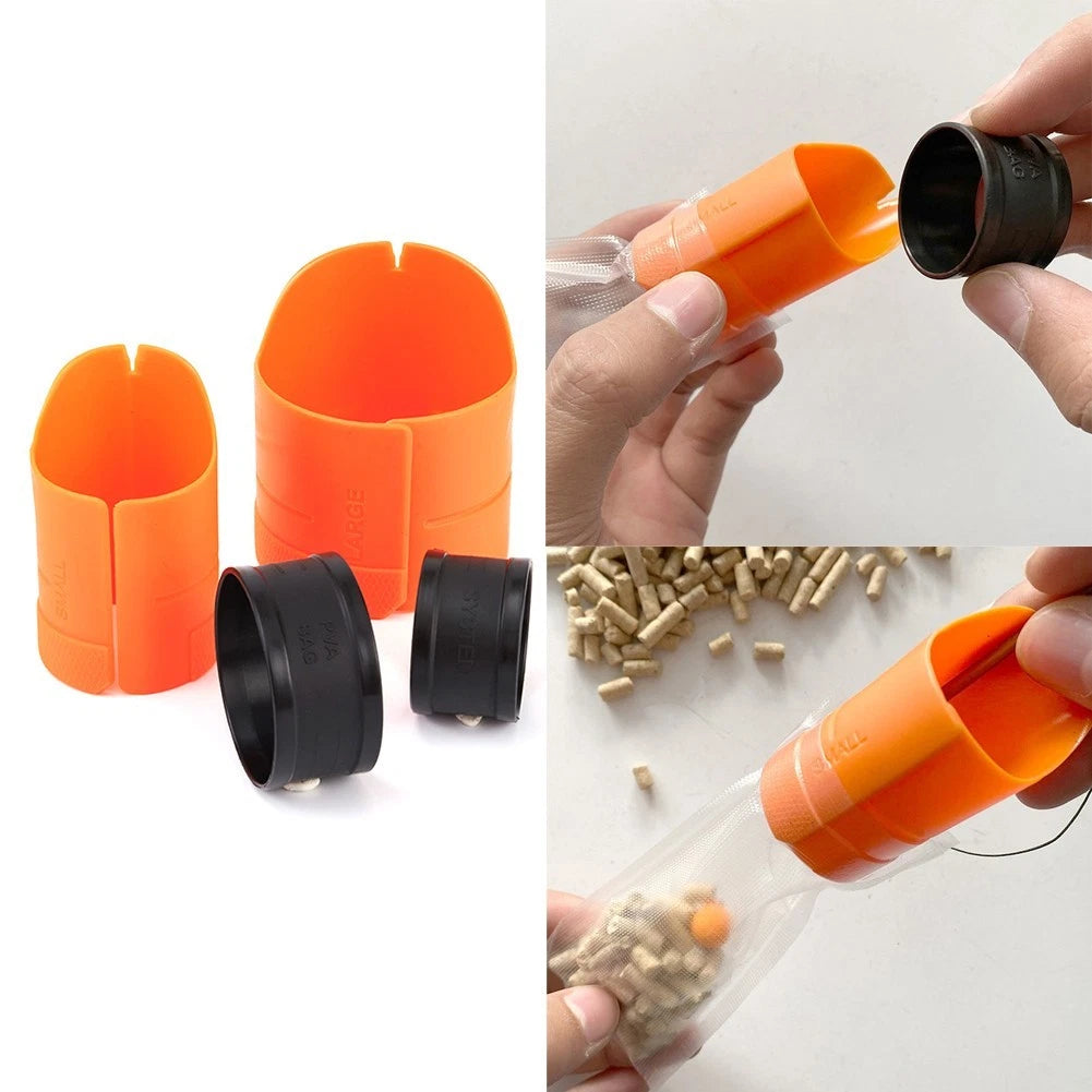 PVA Bag Loader Rig Tackle Tool Set of 2 (5.5x6cm, 7x8cm)
