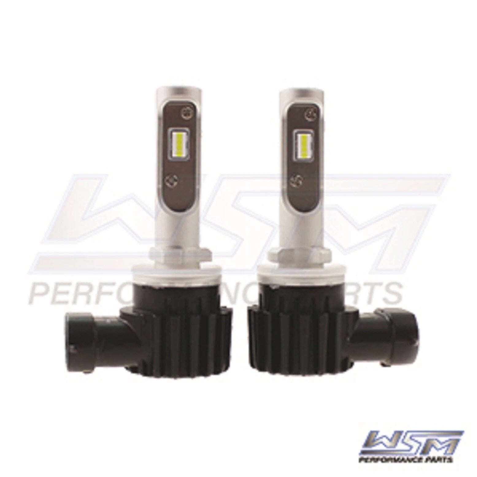 LED Power Bulbs H27 / 881 Pair for