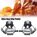 Bike Pedals Pair 1/2 Inch with Toe Clips for Universal (2000–2025)