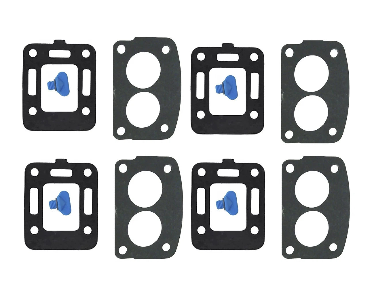 4Pcs Exhaust Elbow Gasket for Mercruiser 2.5L