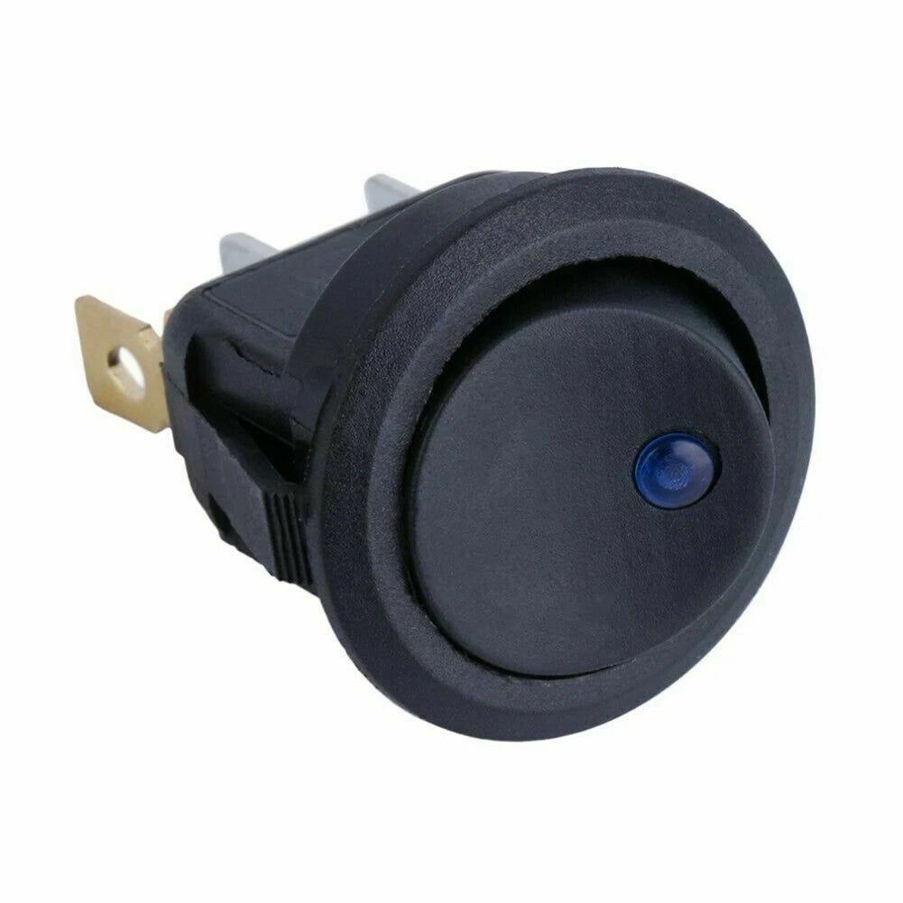 Round SPST Switch 12V for Automotive Applications