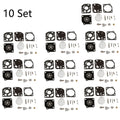 10 Set Carb Repair Kit for ZAMA C1U C1Q RB-47 (WeedEater Trimmer Blower)